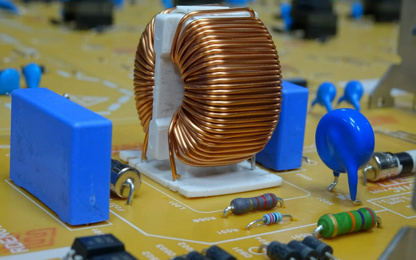 A close study of interconnected electronic components